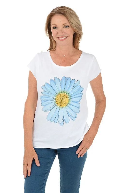 Flash Deals – Act Quickly!Studded Daisy Tee