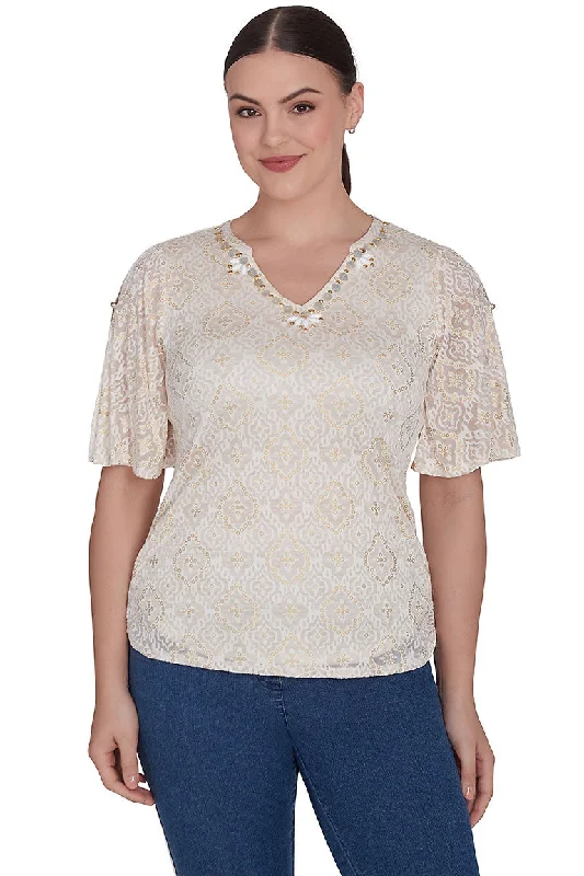 Bigger Savings, Better Shopping!Keep It Natural Cold Shoulder Knit Top