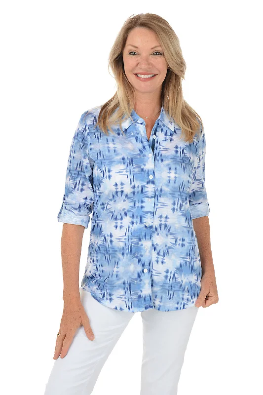 Great Deals, Just for You!Western Sky Button-Front Shirt