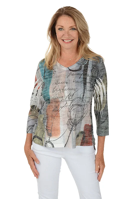 Exclusive Savings This Week!Sonnet High-Low Burnout Knit Top