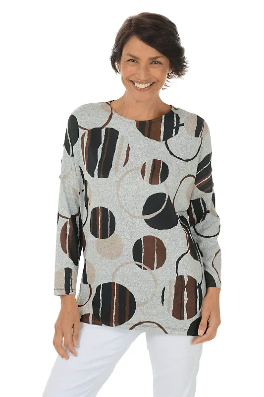 Today Only – Don’t Miss It!Mocha Button Sleeve Cozy Knit Top