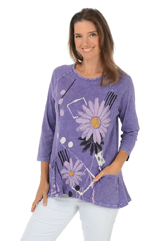 Biggest Sale of the Season!Love Letter Mineral Wash Double Pocket Knit Top