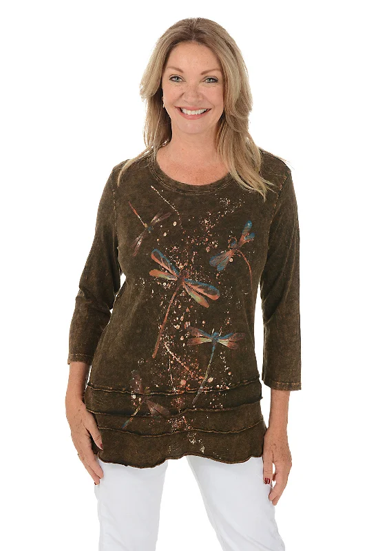 Your Favorite Items on Sale Now!Fairy Duet Mineral Wash Ruffle Knit Top