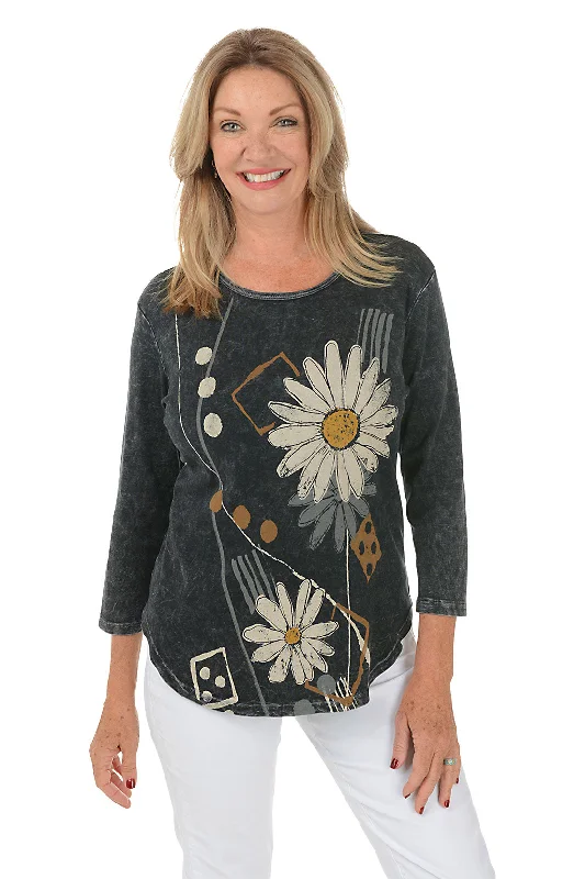 Lowest Prices Guaranteed!Love Letter Curved Hem Knit Top