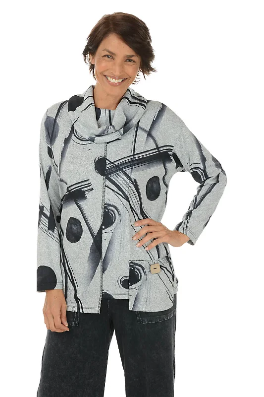 Get It Before It’s Gone!Bimba Cowl Neck Cozy Knit Top