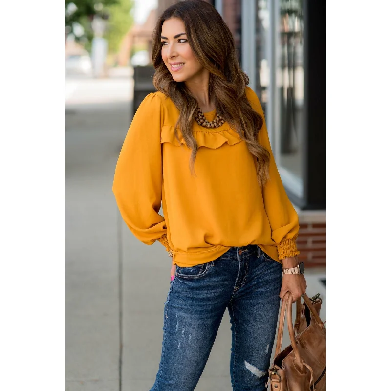 Everything Must Go!Ruffle Blouse