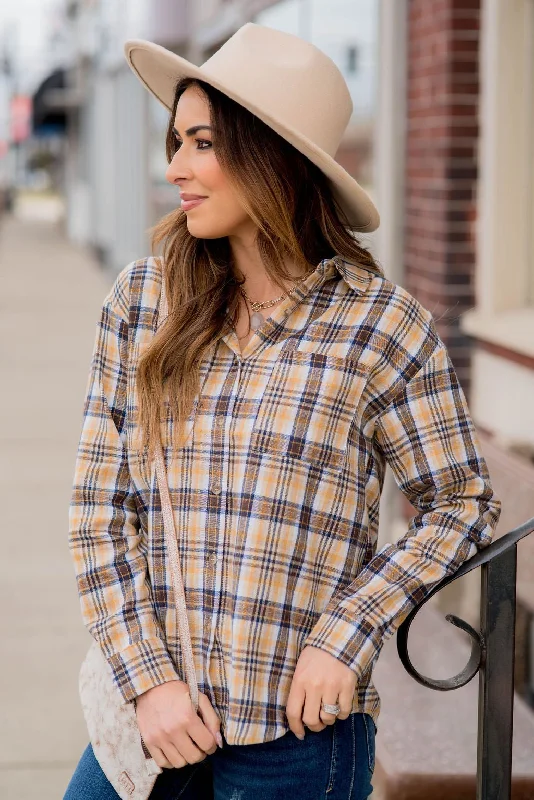 Biggest Sale of the Season!Small Town Hooded Flannel