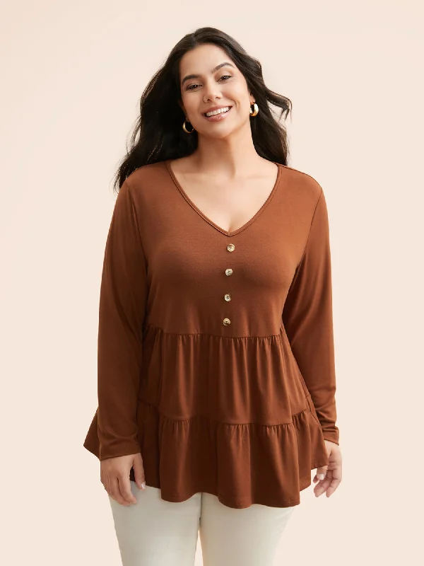 Buy One, Get One Free!Supersoft Essentials A-Line Tiered Top